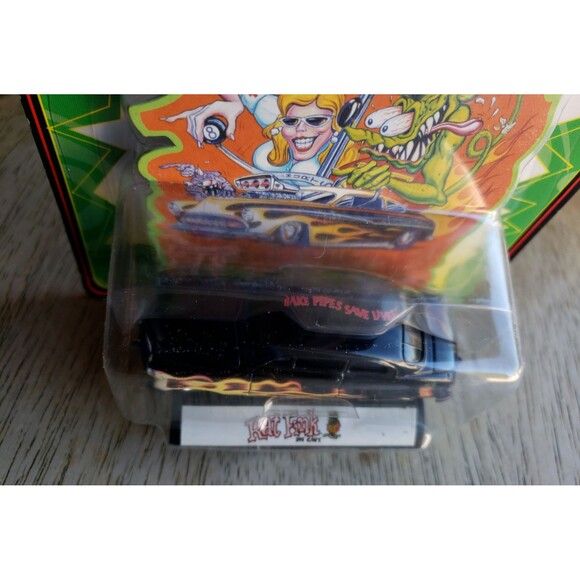 Racing Champions MERCURY Black RAT FINK LAKE PIPES SAVE LIVES! Ed Big Daddy Roth - Picture 4 of 14